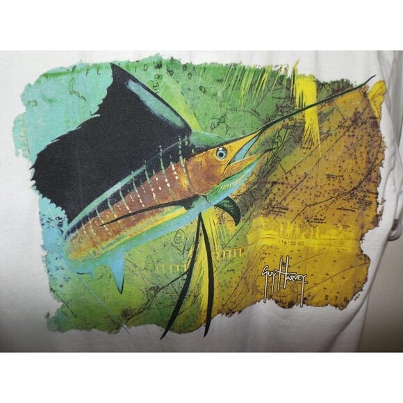 Guy Harvey S pocket tee swordfish short sleeve 2014 - Picture 4 of 4